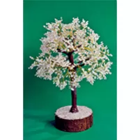 WHITE CRYSTAL TREE